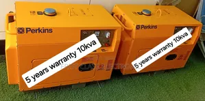 10kva Silent Diesel Generator for Events | Brand New | 100% Copper Engine | Silent Operation | Key Start | 1-Year Warranty