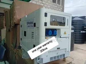 Built to Last 20kva Silent Diesel Generator | Brand New | 100% Copper Engine | Silent Operation | Key Start | 1-Year Warranty