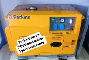 Gen Zone Perkins 10kva Generator Diesel 13000watt 10kva | Perkins / Honda / Kama Engine | Silent Canopy | 100% Copper Alternator | Key & Auto Start | 1–5 Year Warranty