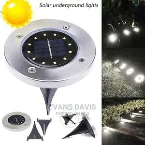 Waterproof Ground/Floor Solar Light 16 Leds