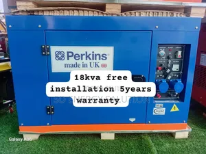 Power Without Pause Perkins 18kva Diesel Generator 18kva | Perkins Engine | 100% Copper Alternator | Silent Canopy | Key/Auto Start | ATS Compatible | Commercial Grade