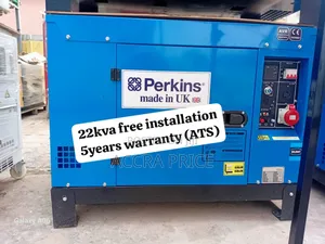 Endless Possibilities Perkins 22kva Diesel Generator 22kva | Brand New | 100% Copper Engine | Silent Operation | Key Start | 1-Year Warranty