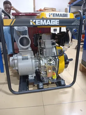 Kemage Water Pump Diesel 4 Inches New | Quality Grade | Durable Construction | Residential & Commercial | All Accessories Available