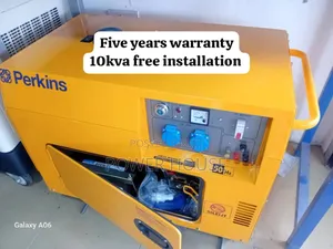 Tycoon 10kva 13000watts Perkins Diesel Generator | Brand New | 100% Copper Engine | Silent Operation | Key Start | 1-Year Warranty
