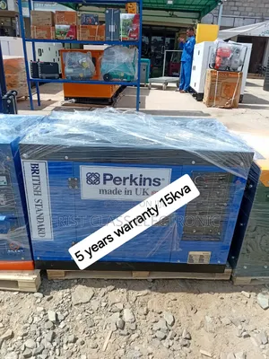 15kva Low Maintenance Silent Diesel Generator | Brand New | 100% Copper Engine | Silent Operation | Key Start | 1-Year Warranty