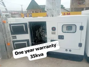 Second to None Perkins 35kva Perkins 30000watts Generator | Perkins Engine | 100% Copper Alternator | Silent Canopy | Key/Auto Start | ATS Compatible | Commercial Grade