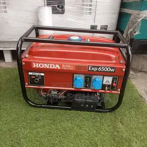 Professional Honda Generator 5.0kva 6500watt Honda Generator | Brand New | 100% Copper Engine | Silent Operation | Key Start | 1-Year Warranty