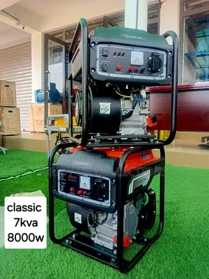 Service Support 7kva Ecoolmax 8000wats Generator 7kva Genera