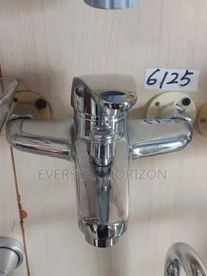 2 in 1 Telephone Shower Mixer- Chrome Chain and Handle | Anti-Rust Stainless Steel | Overhead + Hand Shower + Shattaf | Hot & Cold Thermostatic | 4-in-1 Available