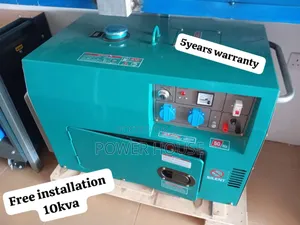 Resolving Generator Noise 10kw 13000watts Diesel Power Perki | Brand New | 100% Copper Engine | Silent Operation | Key Start | 1-Year Warranty