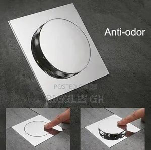 4" Pop- Up Stainless Steel Floor Drain