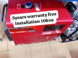 Smart Gen Technology Honda Generator Diesel Engine | Brand New | 100% Copper Engine | Silent Operation | Key Start | 1-Year Warranty