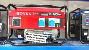 Everyday Mixer Honda 7kva Petrol Generator Cool Honda 7kva Generator | Honda / Japan Engine | 100% Copper Alternator | Key & Pull Start | Silent Operation | 1-Year Warranty