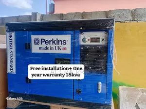 Most Requested Perkins Generator 18kva Easy Start 18kva | Brand New | 100% Copper Engine | Silent Operation | Key Start | 1-Year Warranty