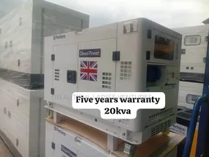 Groundbreaking 20kva Perkins Diesel Generator 20kva 20kw Gen | Perkins / Honda / Kama Engine | Silent Canopy | 100% Copper Alternator | Key & Auto Start | 1–5 Year Warranty