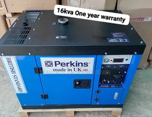 Quality Performing Generator 16kva Silent | Brand New | 100% Copper Engine | Silent Operation | Key Start | 1-Year Warranty