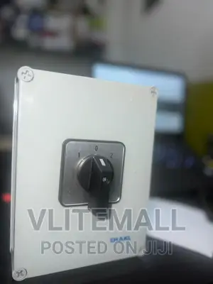 63A Rotary Changeover Switch | Brand New | 100% Copper Engine | Silent Operation | Key Start | 1-Year Warranty