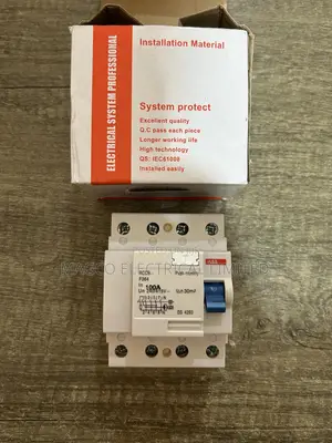 RCD Breaker 100a 4 Pole