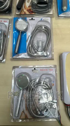 Hand Held Telephone Shower, Chain and Handle, Shower | Anti-Rust Stainless Steel | Overhead + Hand Shower + Shattaf | Hot & Cold Thermostatic | 4-in-1 Available