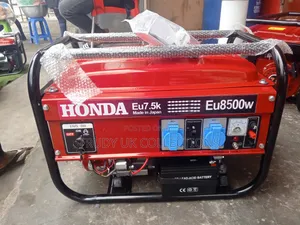 Generator 7.5kva Honda Generator Powerful Genset | Brand New | 100% Copper Engine | Silent Operation | Key Start | 1-Year Warranty