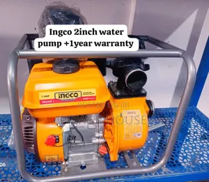 Water Works Max Ingco Petrol 2inch Water Pump Cool | Quality Grade | Durable Construction | Residential & Commercial | All Accessories Available