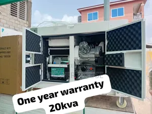 Requisite 20kva Diesel Generator Perkins 20kva Silent | Perkins / Honda / Kama Engine | Silent Canopy | 100% Copper Alternator | Key & Auto Start | 1–5 Year Warranty