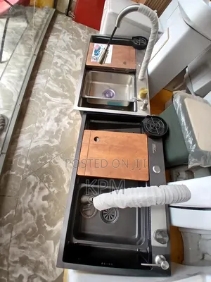 Smart Kitchen Sink | Anti-Rust Stainless Steel / Granite Composite | Single & Double Bowl | Complete with Waste Trap & Tap