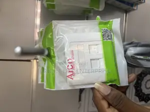 Aico Double Faceplate With Keystone