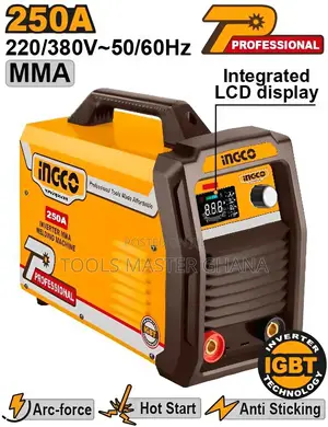 Inverter Mma Welding Machine - Ing-mma25029 | Brand New | 100% Copper Engine | Silent Operation | Key Start | 1-Year Warranty