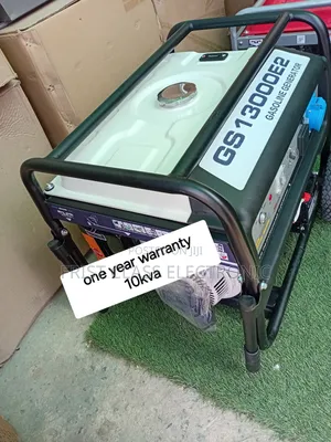 High Grade 10kva Petrol Generator | Brand New | 100% Copper Engine | Silent Operation | Key Start | 1-Year Warranty