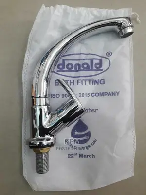 Donald Heavy Sink Tap | Stainless Steel / Brass | Hot & Cold | Single & Double Handle | Ceramic Disc Cartridge | Anti-Drip