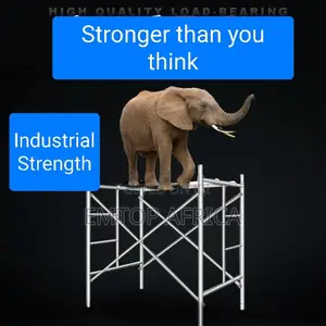 Scaffolds Heavy-duty Scaffolding Galvanized Steel | Galvanised Steel | 750kg Load-Rated | Adjustable | Sale & Hire Available | Construction Grade