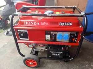 Honda 10kva Keystart Generator Silent Petrol 13000watts | Honda / Japan Engine | 100% Copper Alternator | Key & Pull Start | Silent Operation | 1-Year Warranty