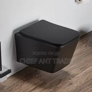 Hung Toilet Pot Wc Concealed 625b C | Ceramic Glaze | P & S Trap Options | Dual Flush / Press Top | UK / Italian Standard | 10+ Year Durability