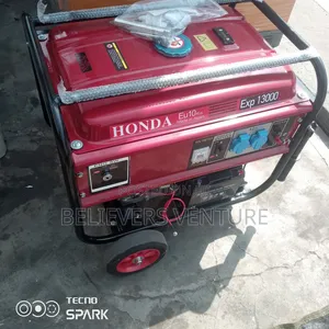 Spectacular 10kva Diesel Generator Standard Honda Generator | Honda / Japan Engine | 100% Copper Alternator | Key & Pull Start | Silent Operation | 1-Year Warranty