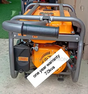 7.0kva Petrol Generator With Long Durability | Brand New | 100% Copper Engine | Silent Operation | Key Start | 1-Year Warranty