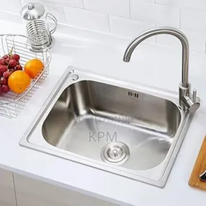 Small Size 40*45 Cm Cabinet Kitchen Sink | Anti-Rust Stainless Steel / Granite Composite | Single & Double Bowl | Complete with Waste Trap & Tap