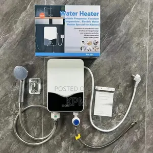 Automatic Digital Instant Water Heater Plus Inbuilt Anti Shock Valve | Electric Instant / Storage | 15L–100L Options | Energy-Efficient | Safety Cut-Off | Ariston / SYR / TUK