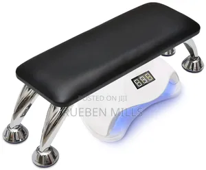 Black Nail Hand or Arm Rest Cushion for Nail Polishing