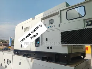 Electric Start 70kva Diesel Genset | Perkins / Deutz Engine | Stamford Alternator | Soundproof Canopy | ATS Ready | 3-Phase | Industrial Grade