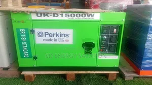 Durable Generator for Everyday Use Perkins | Brand New | 100% Copper Engine | Silent Operation | Key Start | 1-Year Warranty