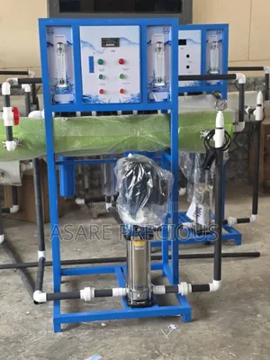 1 Ton Reverse Osmosis | Sediment / Carbon / UV / RO | 0.5–5 Micron | Removes Bacteria, Chlorine & Iron | Food-Safe Materials