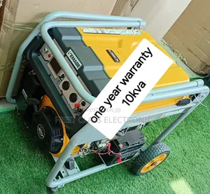 10kva Petrol Generator for Camping Activities | Brand New | 100% Copper Engine | Silent Operation | Key Start | 1-Year Warranty