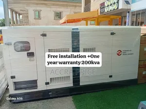 Diesel Fuelled 200kva Perkins Generator | Perkins / Deutz Engine | Stamford Alternator | Soundproof Canopy | ATS Ready | 3-Phase | Industrial Grade