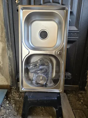 Double Basin Sink | Ceramic / Marble / Stone Resin | Wall-Hung & Floor-Standing | With Mirror & Cabinet Options Available