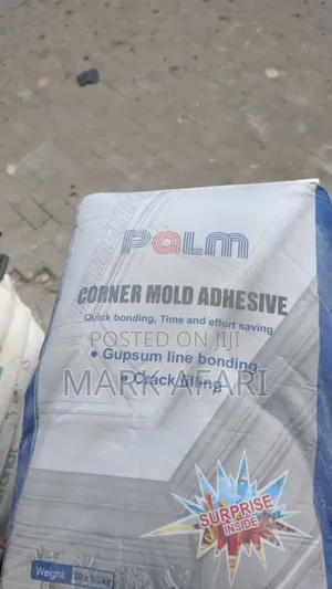 Palm Corner Mold Adhesive | Quality Grade | Durable Construction | Residential & Commercial Use | Available in Bulk | Used – Inspected & Good Condition