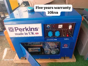 Dependable 13000watts Perkins Diesel 10kva | Brand New | 100% Copper Engine | Silent Operation | Key Start | 1-Year Warranty