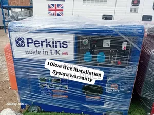 Power Dyn Perkins 10kva Diesel 13000wats Diesel Generator | Perkins / Honda / Kama Engine | Silent Canopy | 100% Copper Alternator | Key & Auto Start | 1–5 Year Warranty