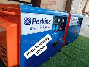 Premium Quality 10kva Diesel Powered Generator | Brand New | 100% Copper Engine | Silent Operation | Key Start | 1-Year Warranty