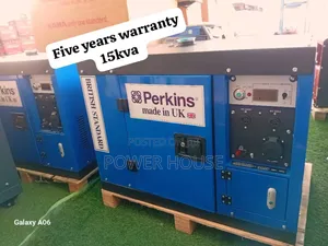 Power Pro 16500watts 15kva Perkins Diesel Genset | Perkins / Honda / Kama Engine | Silent Canopy | 100% Copper Alternator | Key & Auto Start | 1–5 Year Warranty